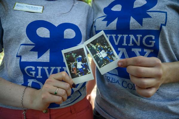 Giving Day polaroids